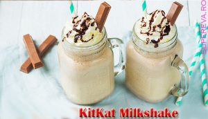 O reteta simpla si buna: KitKat milkshake